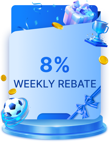 8% WEEKLY REBATE