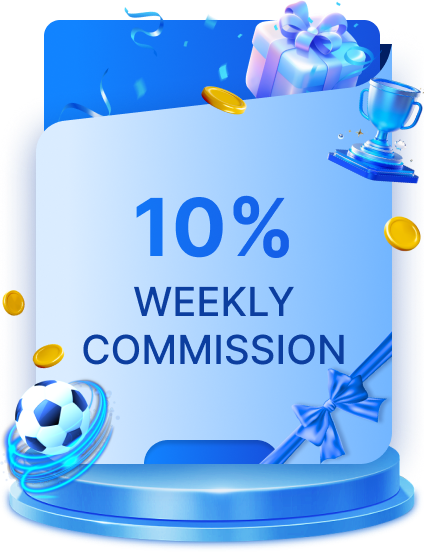 10% WEEKLY COMMISSION