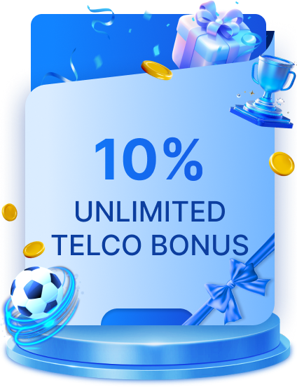 10% UNLIMITED TELCO BONUS