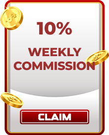 10% WEEKLY COMMISSION