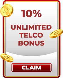 10% UNLIMITED TELCO BONUS